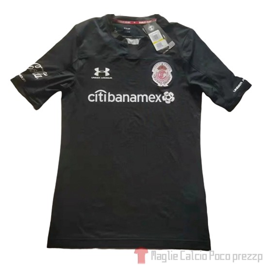 Thailandia Maglia Toluca Portiere 2019/2020 Nero - Clicca l'immagine per chiudere
